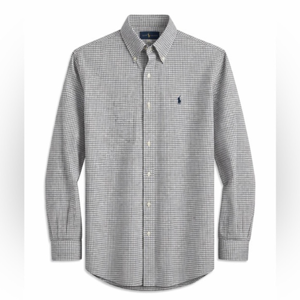 Ralph Lauren men’s button down shirt-purple/blue • M • GUC